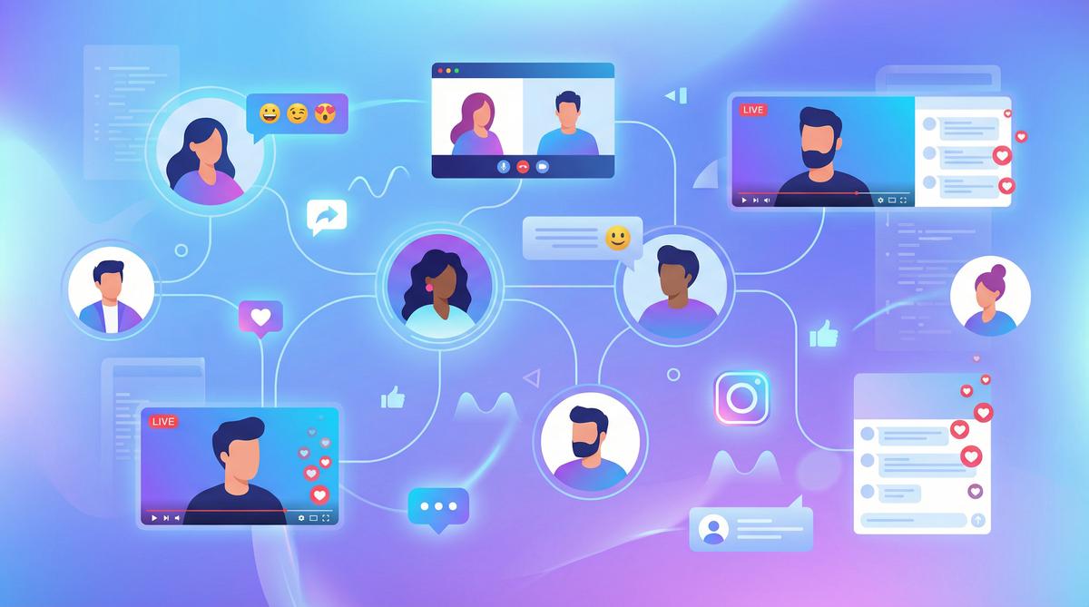 国产主播社区互动视频