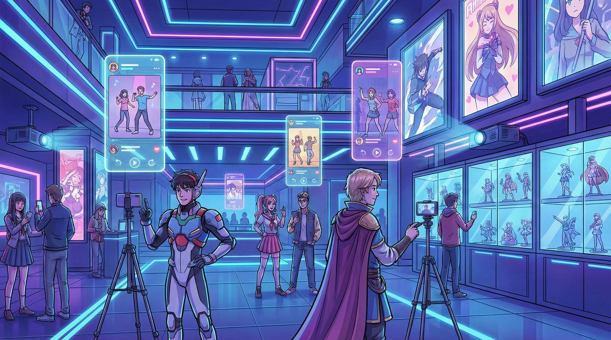 国产主播二次元cosplay短视频